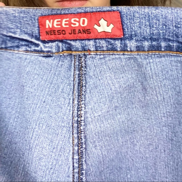 Y2K Hip Cut Out Low Rise Jeans by Neeso Jeans - Picture 9 of 14